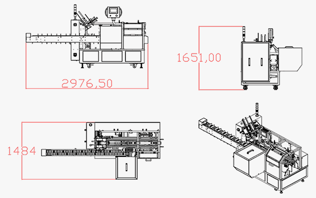 LY200-2-560自動(dòng)裝盒機(jī)尺寸圖